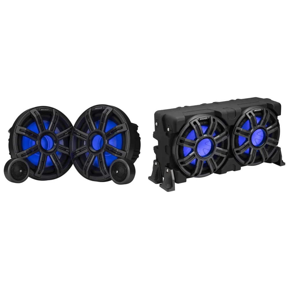 Marine Audio 8" 10" led