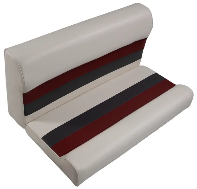 Bench Seat 37" white red