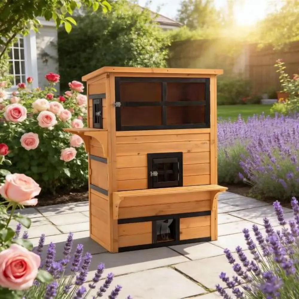 Furniture & Enrichment black yellow