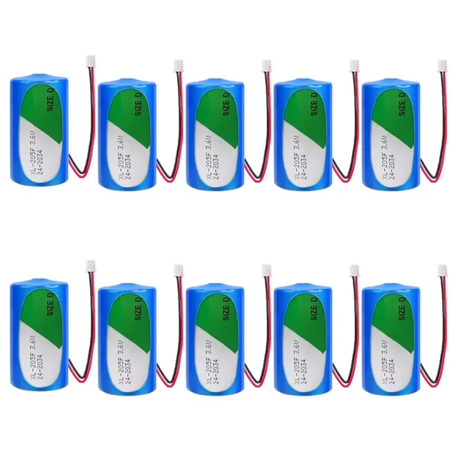 Battery Mah 3.6v 34mm rechargeable