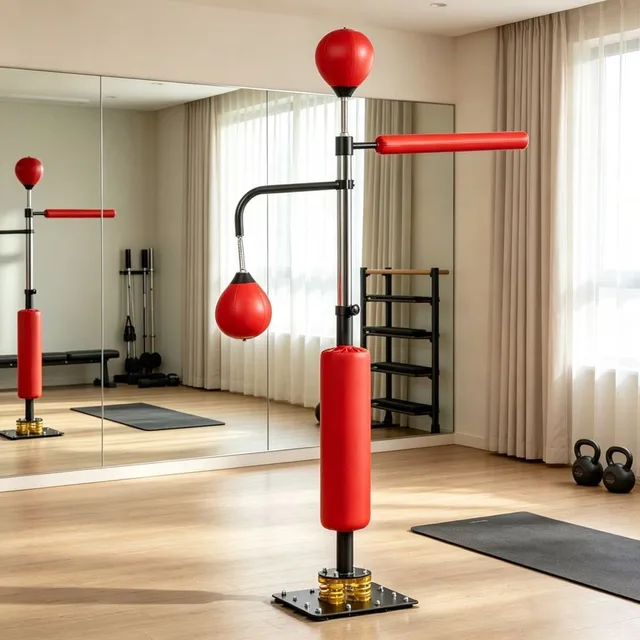 Boxing Training 7 ft adjustable red
