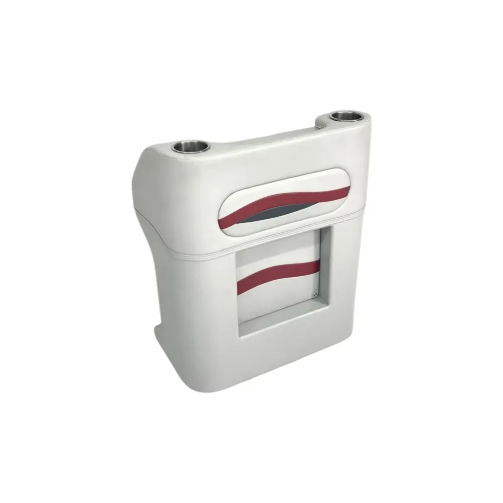 Stand white red 28 oz