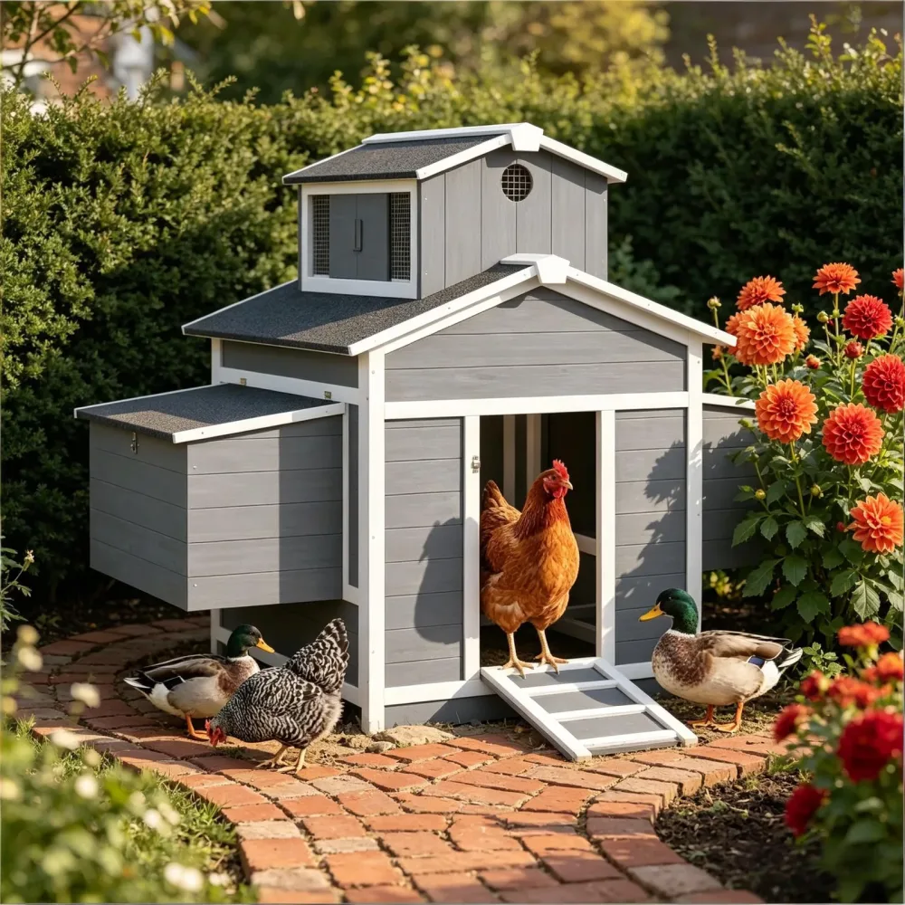 Chicken Coop 53.1" 37" 43.9"