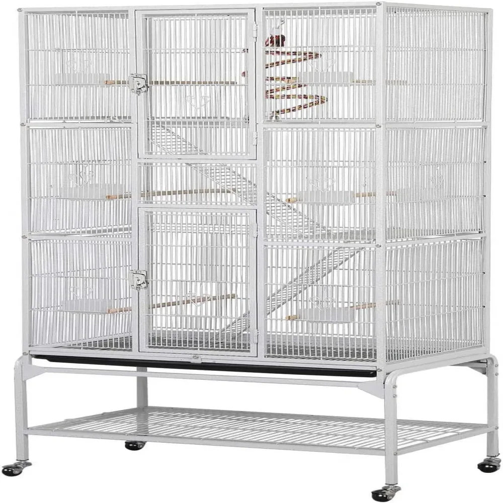 Bird Cage 69' white 26"