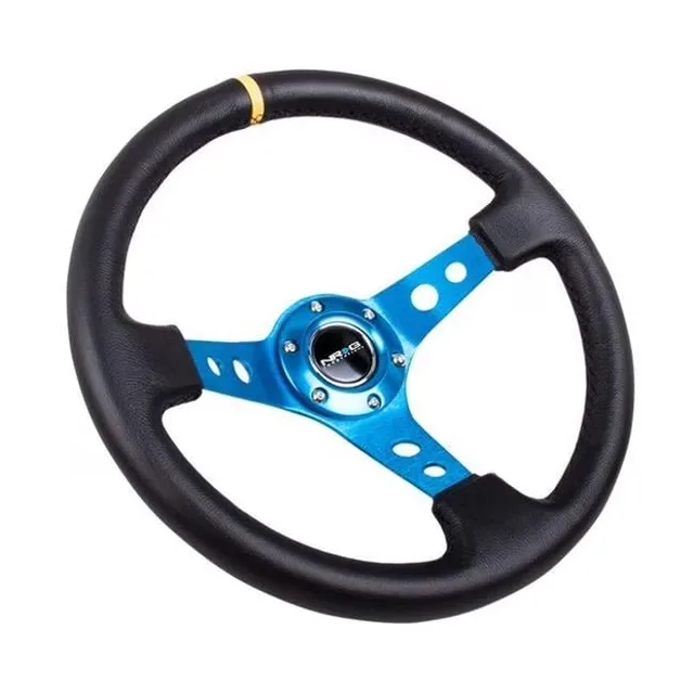 Reinforced Steering 350 mm black blue