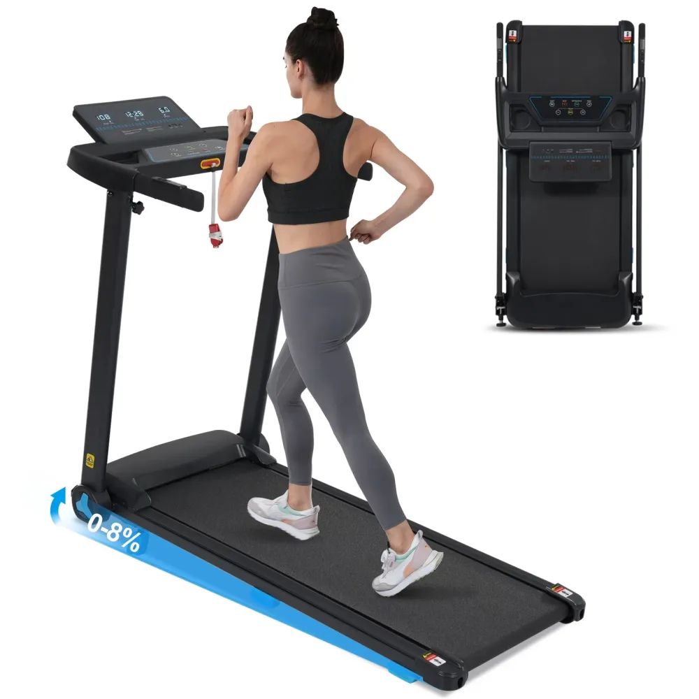 Folding Treadmill 300 lbs 3.0hp portable