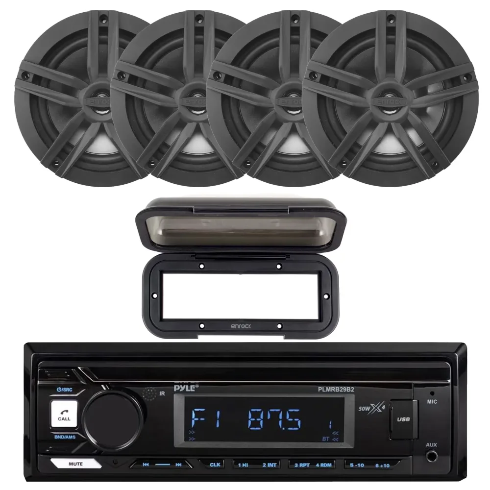 Boat Audio 6.5" 180 watt bluetooth