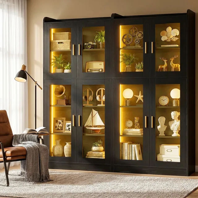 Cabinet 55.1' led adjustable
