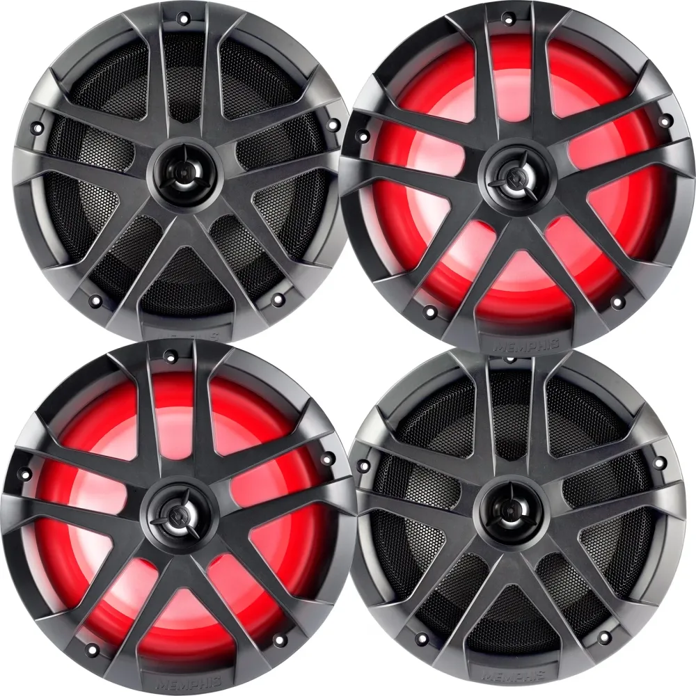 Memphis Audio 8" 2 pair led