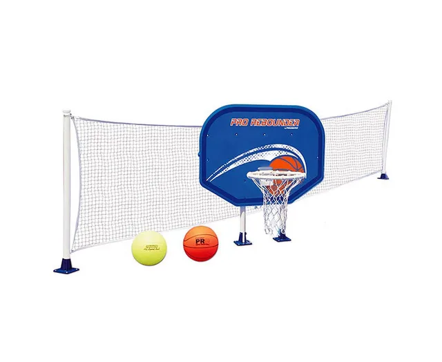 Basketball 35" white blue