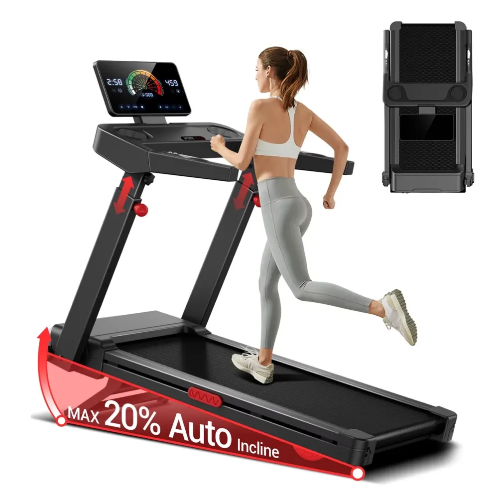 Folding Treadmill 400 lbs 3.5 hp