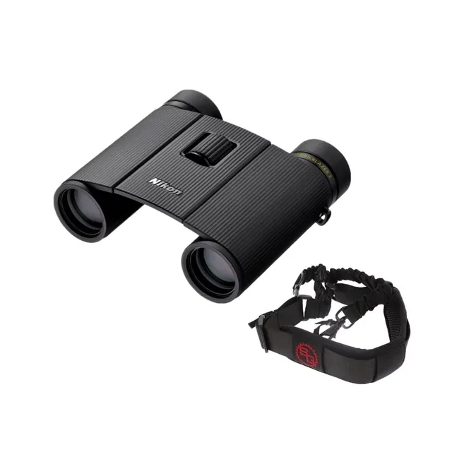 Compact Binoculars black 25mm 3.3 feet