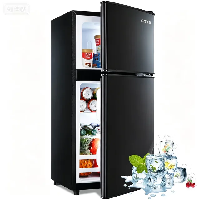Freezer adjustable black 17.5"