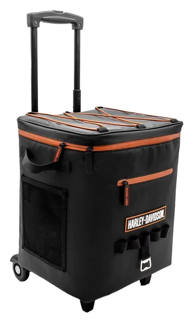Cooler portable black 12.2"