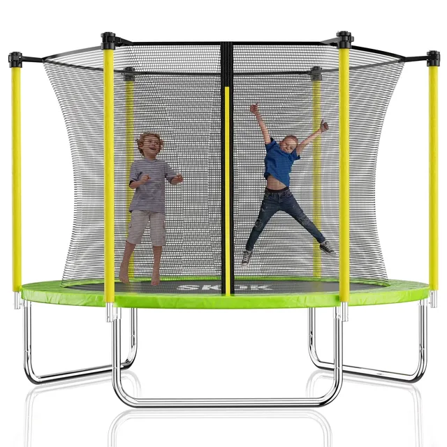 Backyard Play 8ft green yellow