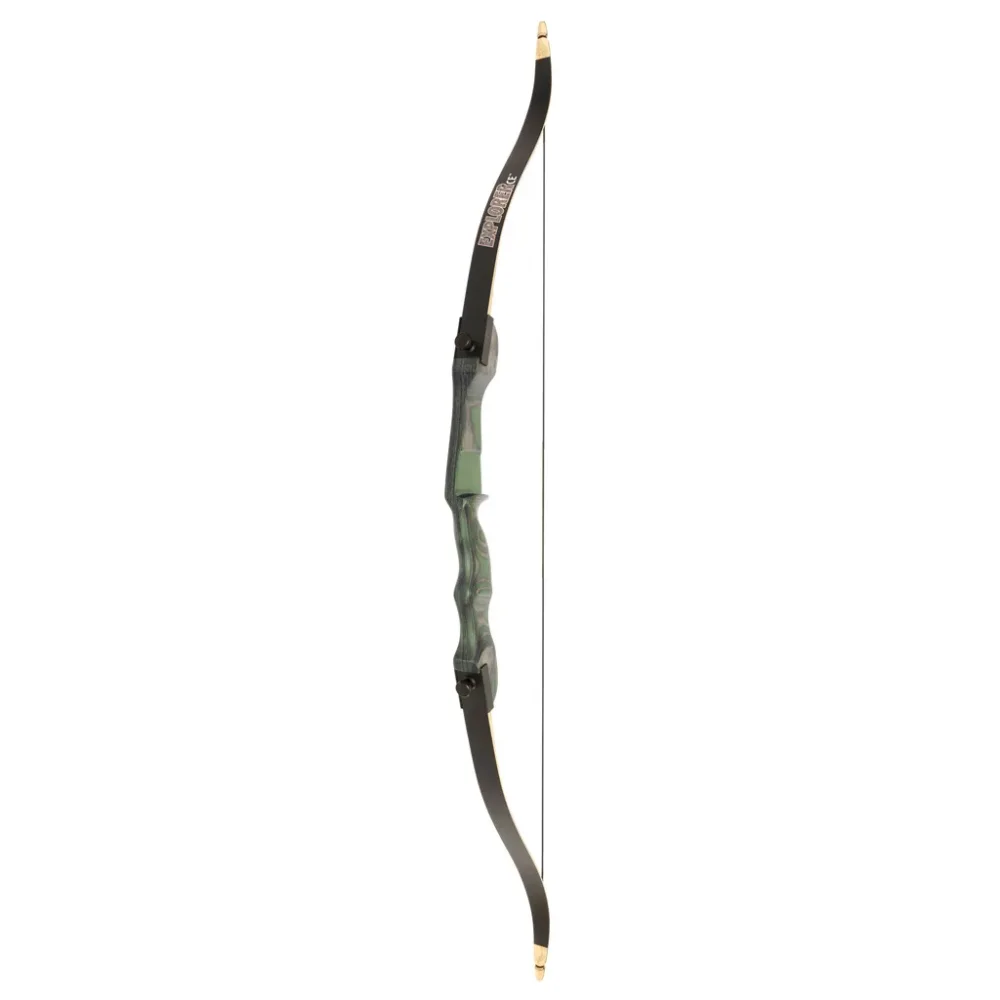 Recurve Bow 54 in 20 lbs green