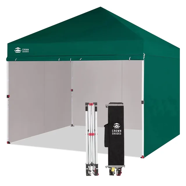 Instant Canopy 10' white green