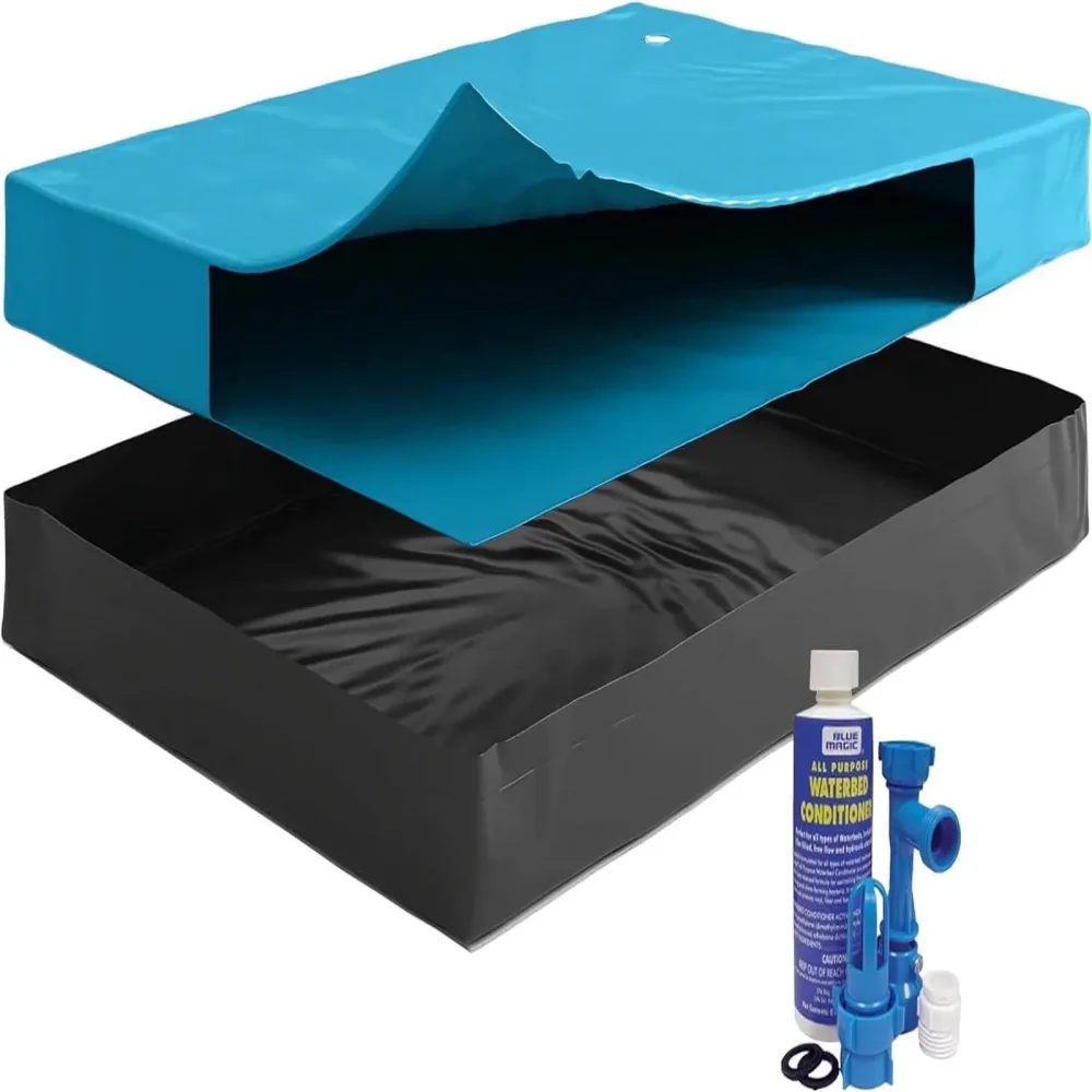 Mattress blue black