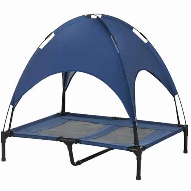 Pet Bed blue black 23.5 inches