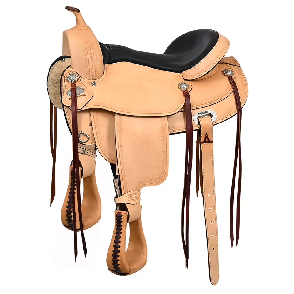 Horse Saddle 16 in 15" tan