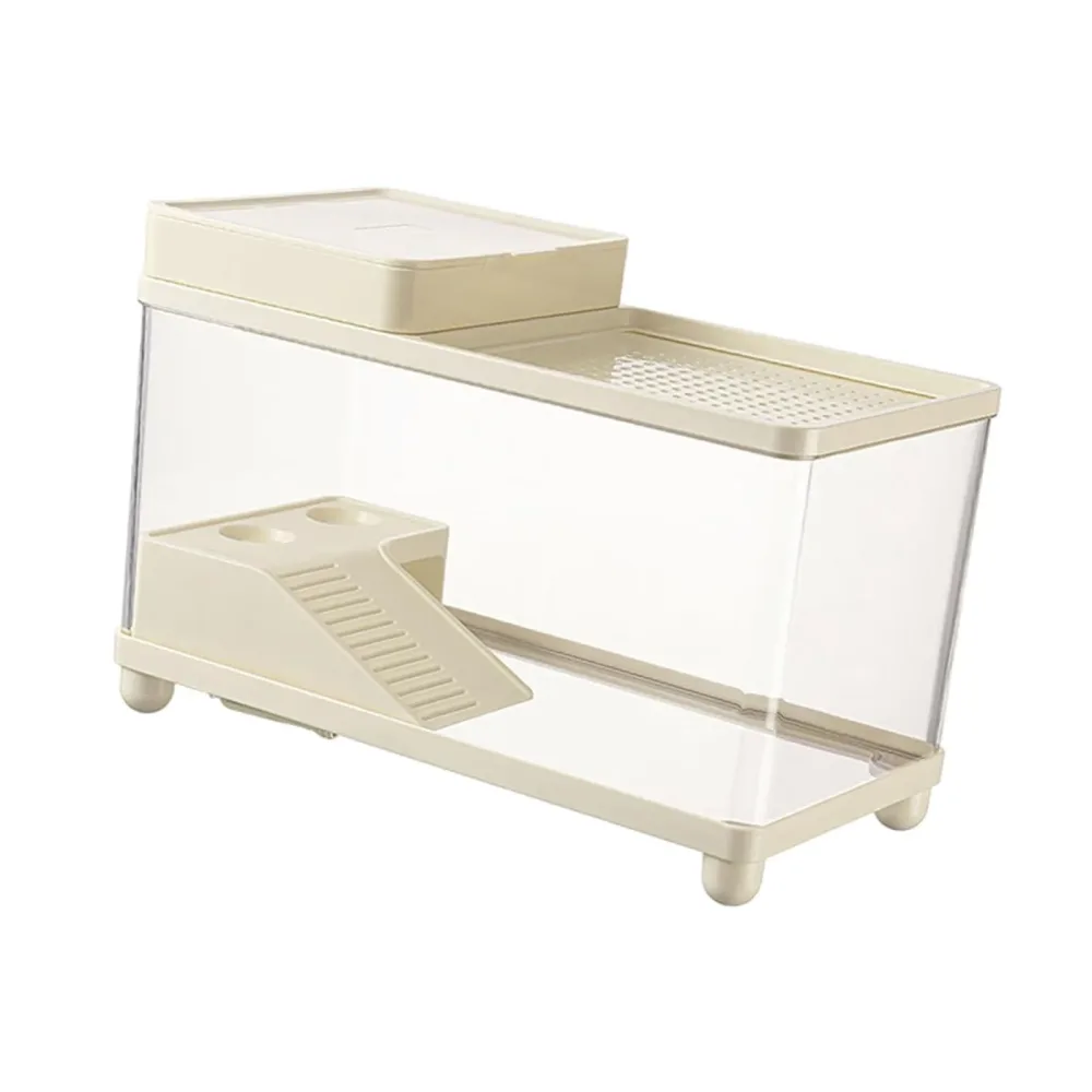 Turtle Tank white beige 8cm