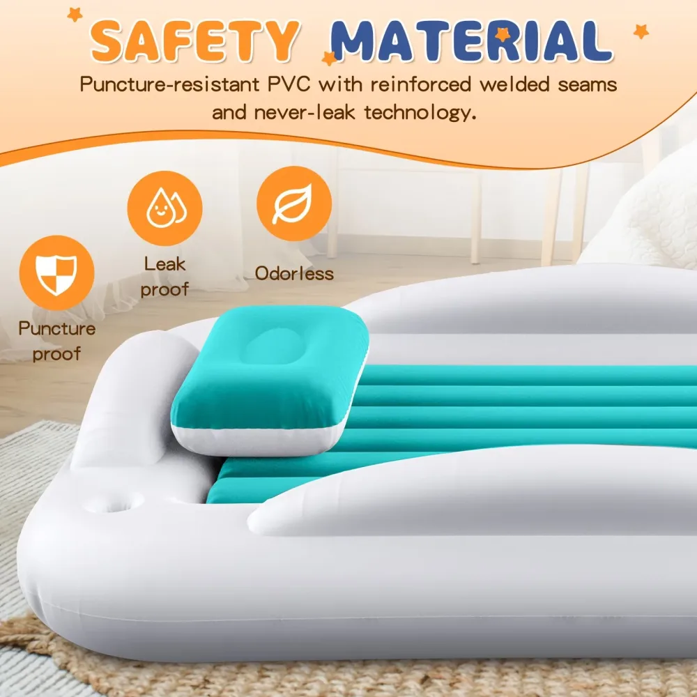Inflatable Bed 63 inch portable foldable