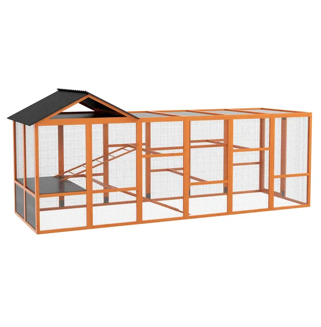Chicken Coop 141.75" 48" 61"