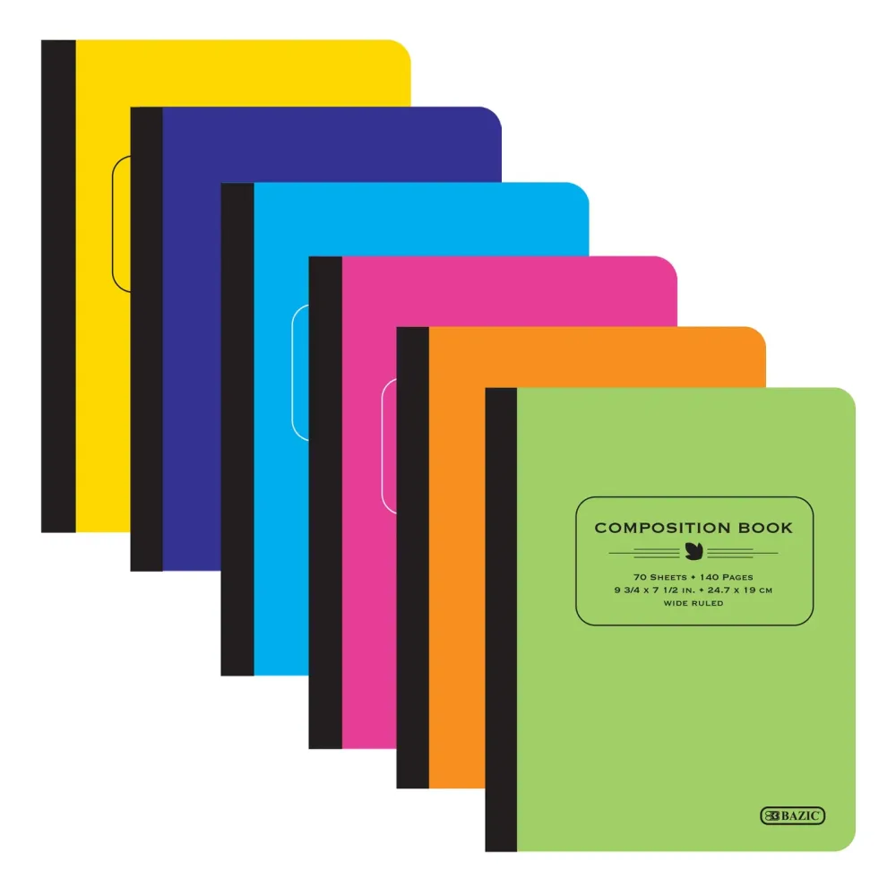 Composition Notebook 7.5 in 8.7 mm 9.75"