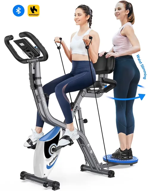 Exercise Bike 300 lbs folding adjustable