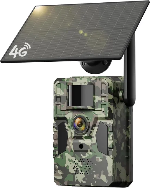 Trail Camera 4w waterproof rechargeable