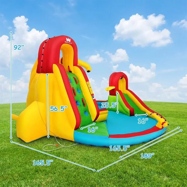 Backyard Play 480 w 350 lbs 189.0"