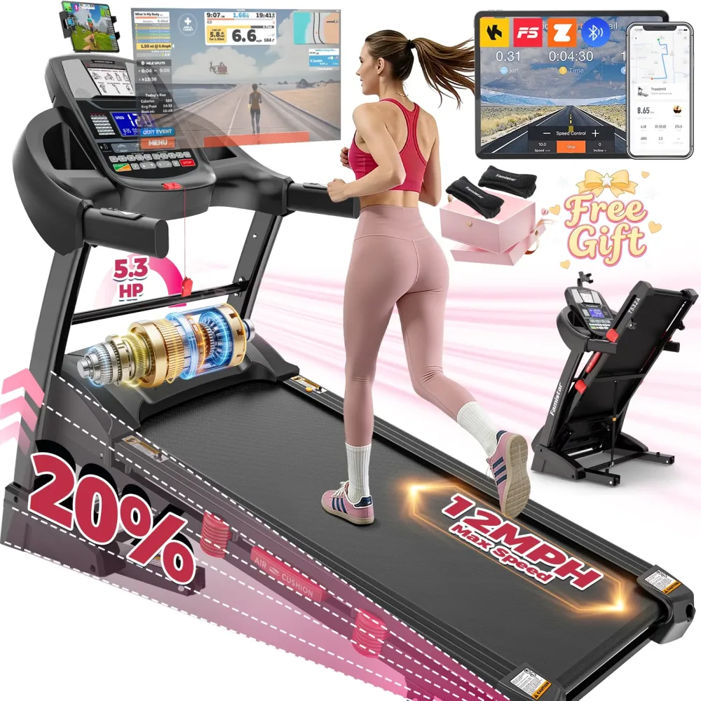 Running Machine 5.3 hp 300 lb folding