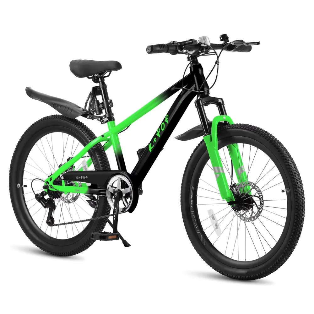 Mountain Bike 24" black green