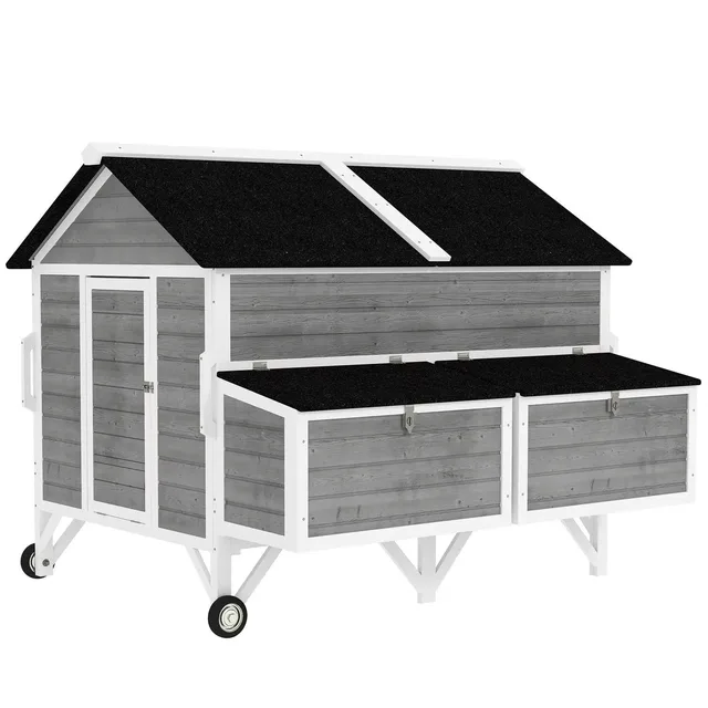 Chicken Coop 59" gray 59.1"