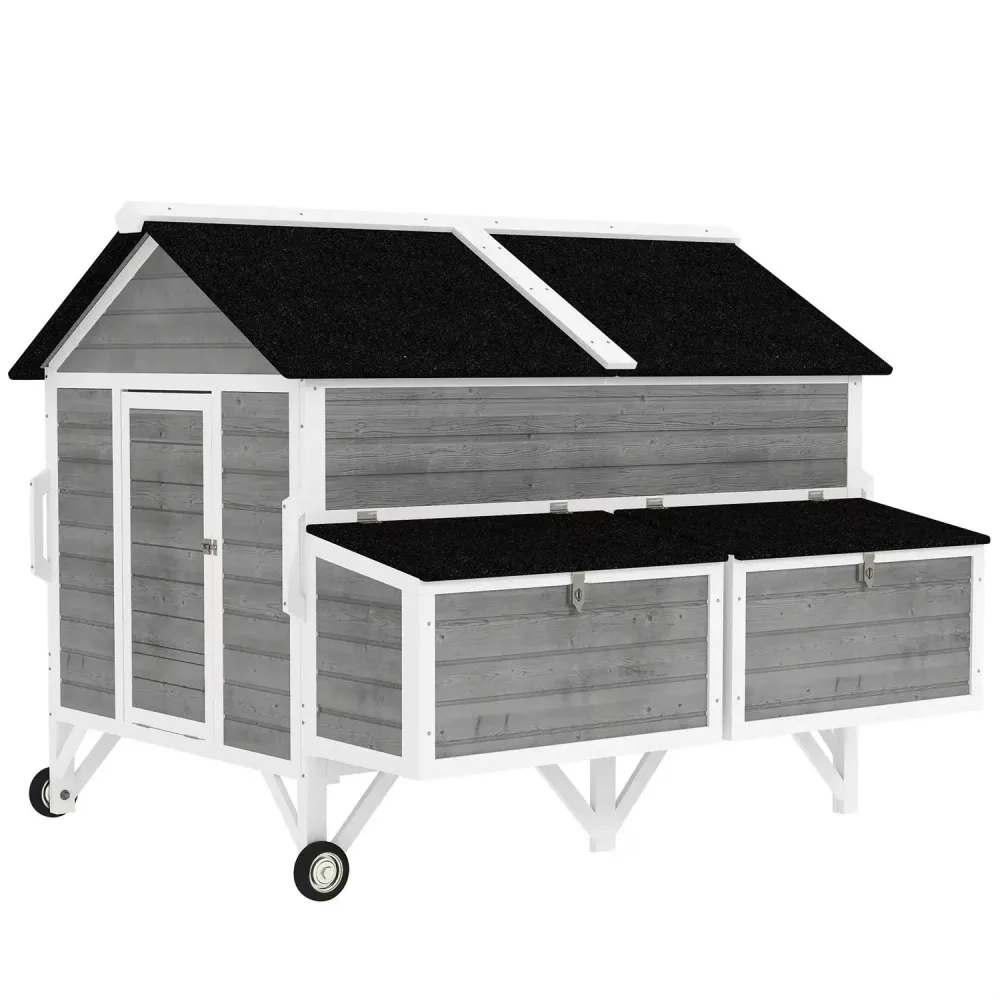 Chicken Coop 59" gray 59.1"