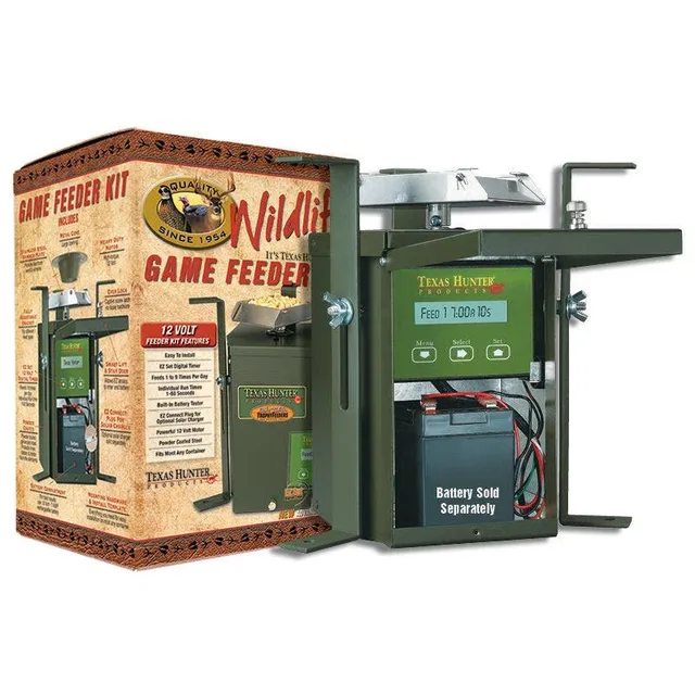Game Feeder 12 volt heavy-duty