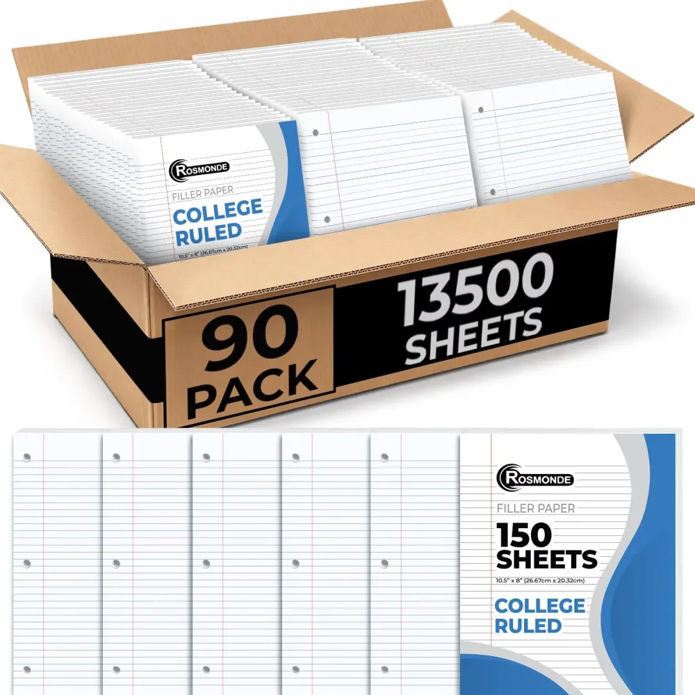 Notebooks & Pads 90 pack 10.5" white