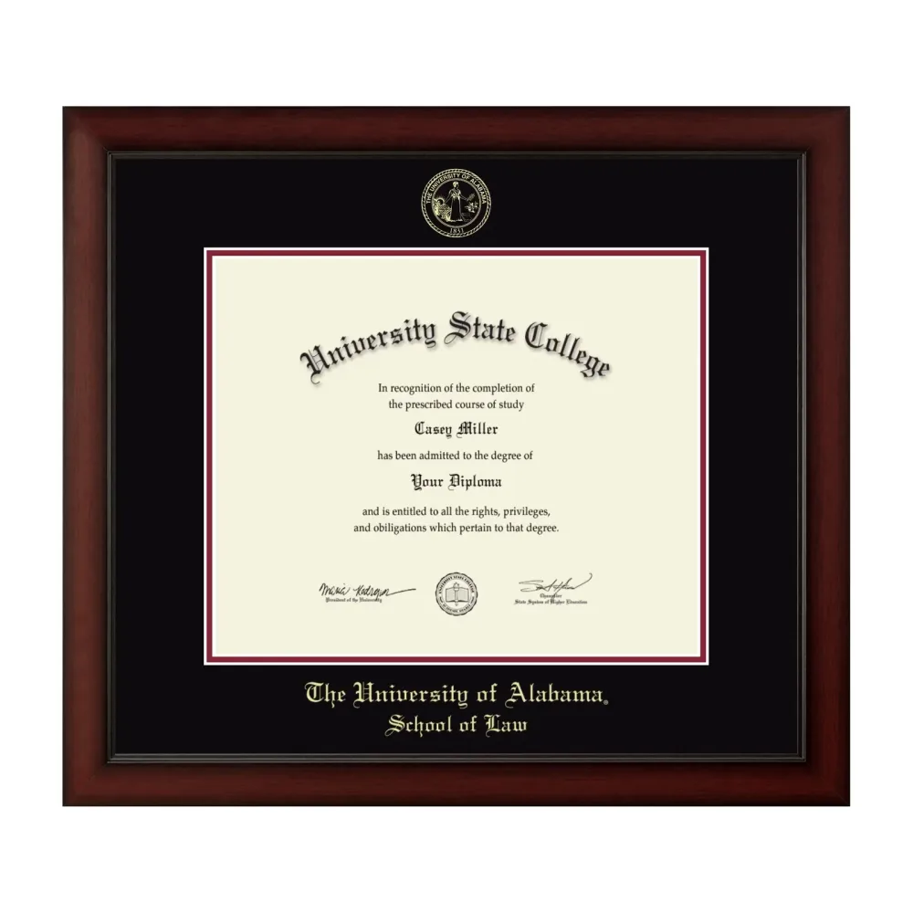 Diploma Frame black 17w 25w