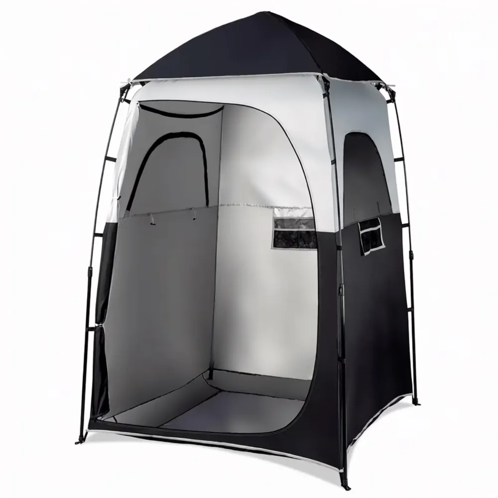 Privacy Tent 6.8ft black 205 cm