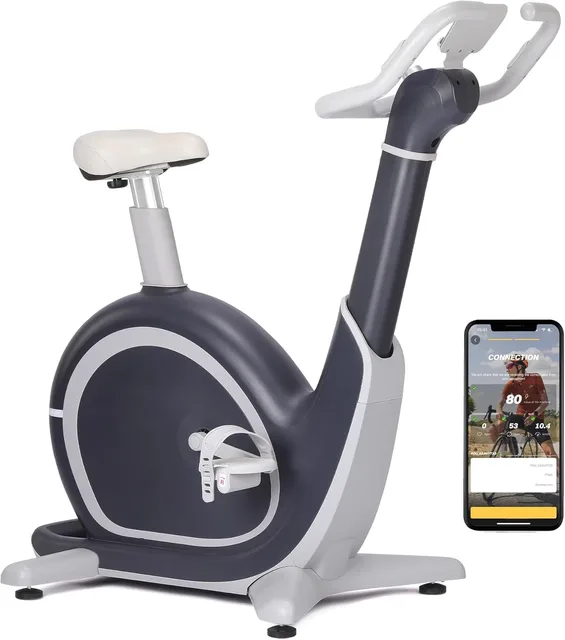 Exercise Bike 350 lb adjustable black