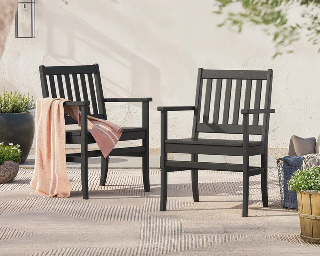 Homes Gardens gray black 34"