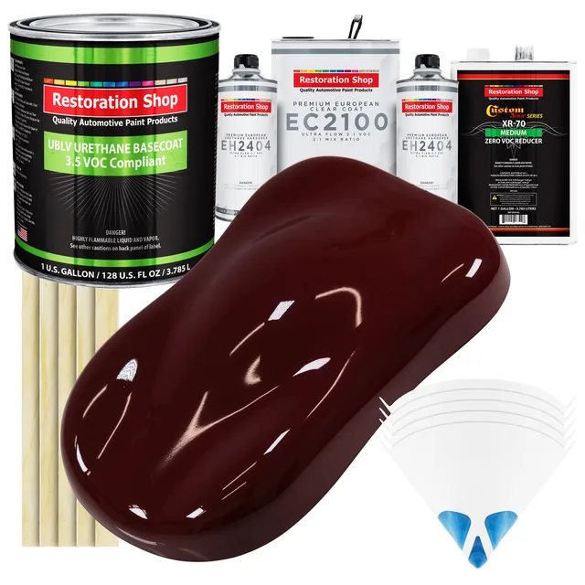 Auto Paint red 1 gallon 2 gallons