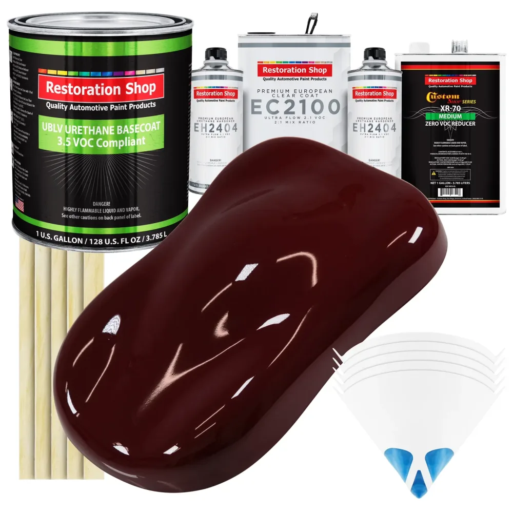 Auto Paint red 1 gallon 2 gallons