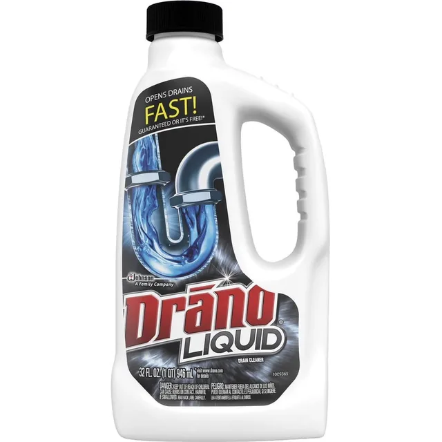 Drain Cleaner 1 quart white