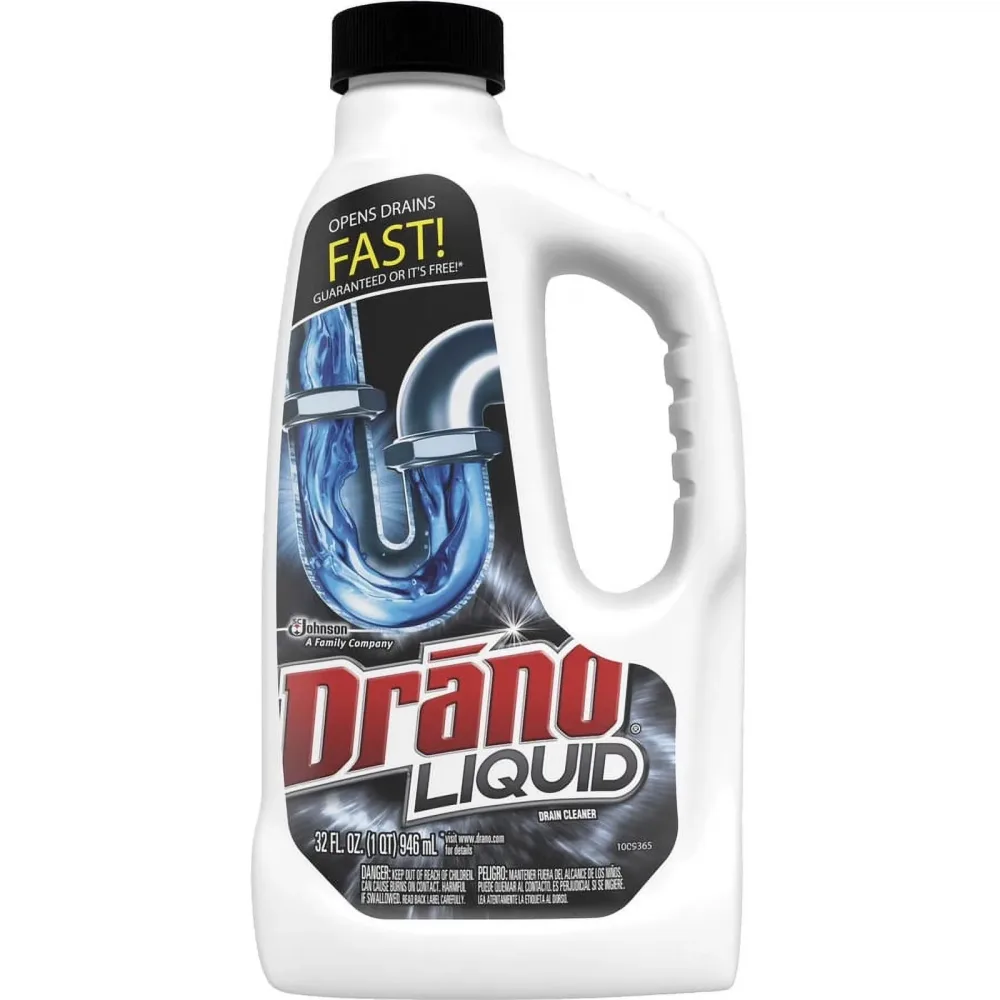 Drain Cleaner 1 quart white