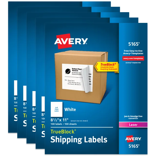 Moving & Storage 8.5" 11" 5 pack