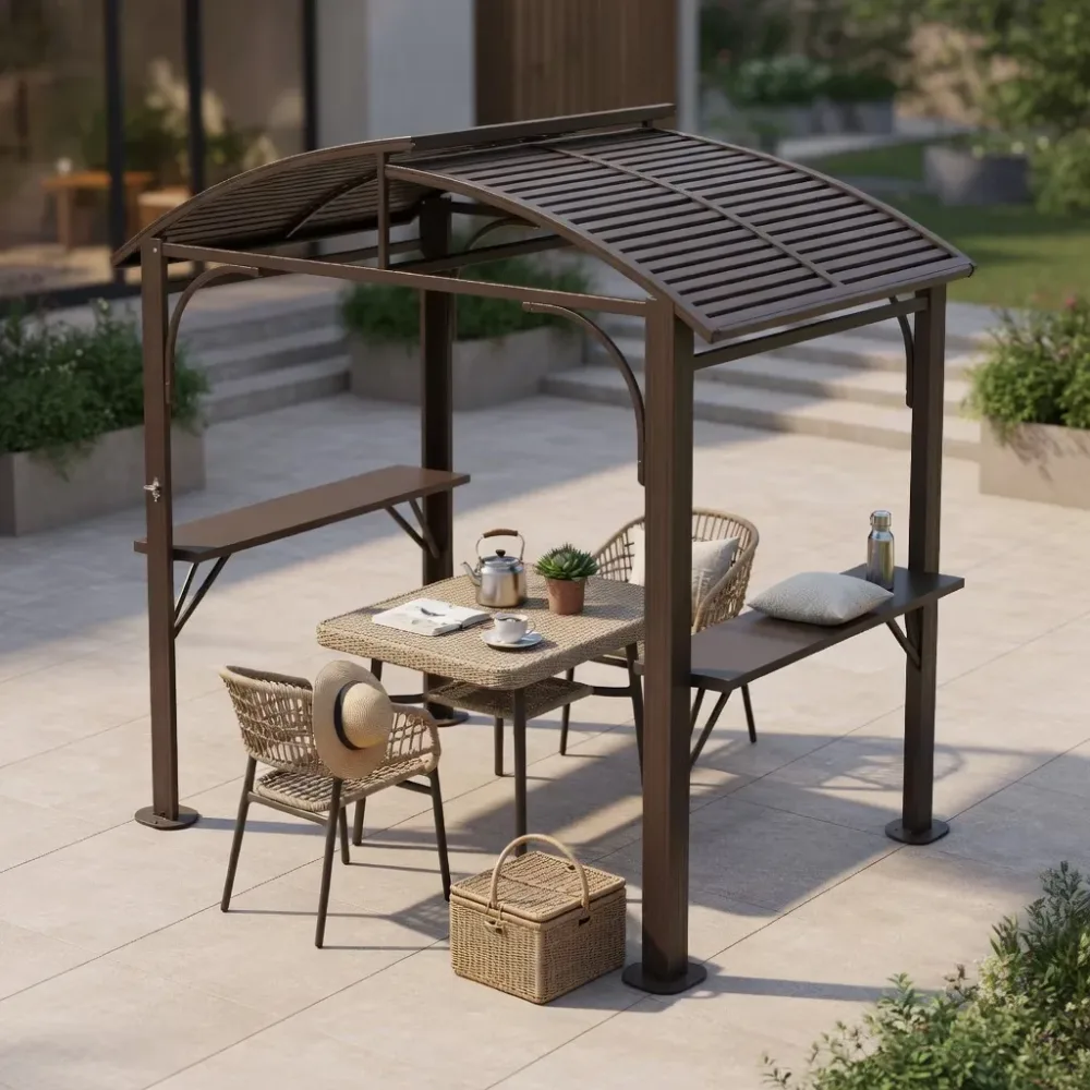 Canopy 8 ft 5 ft gray