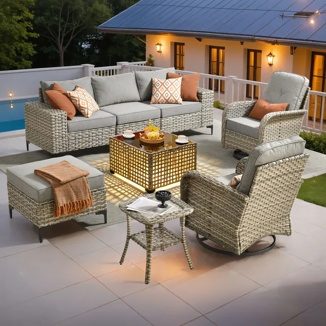 Patio Furniture gray black 3.54"