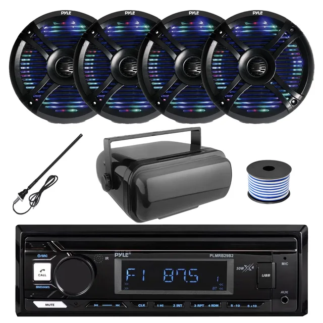 Stereo Receiver 6.5" 250w bluetooth