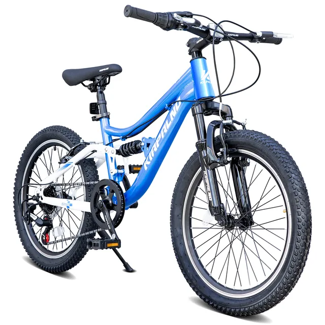Mountain Bike 20 inch adjustable blue